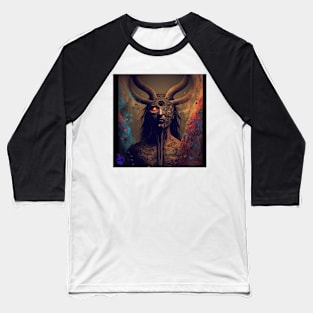 Eye of the Demon Baseball T-Shirt